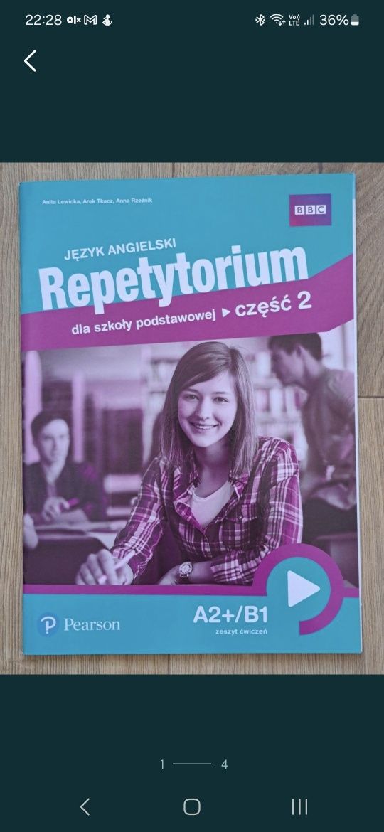 Repetytorium ósmoklasisty Pearson zeszyt ćwiczeń część 2