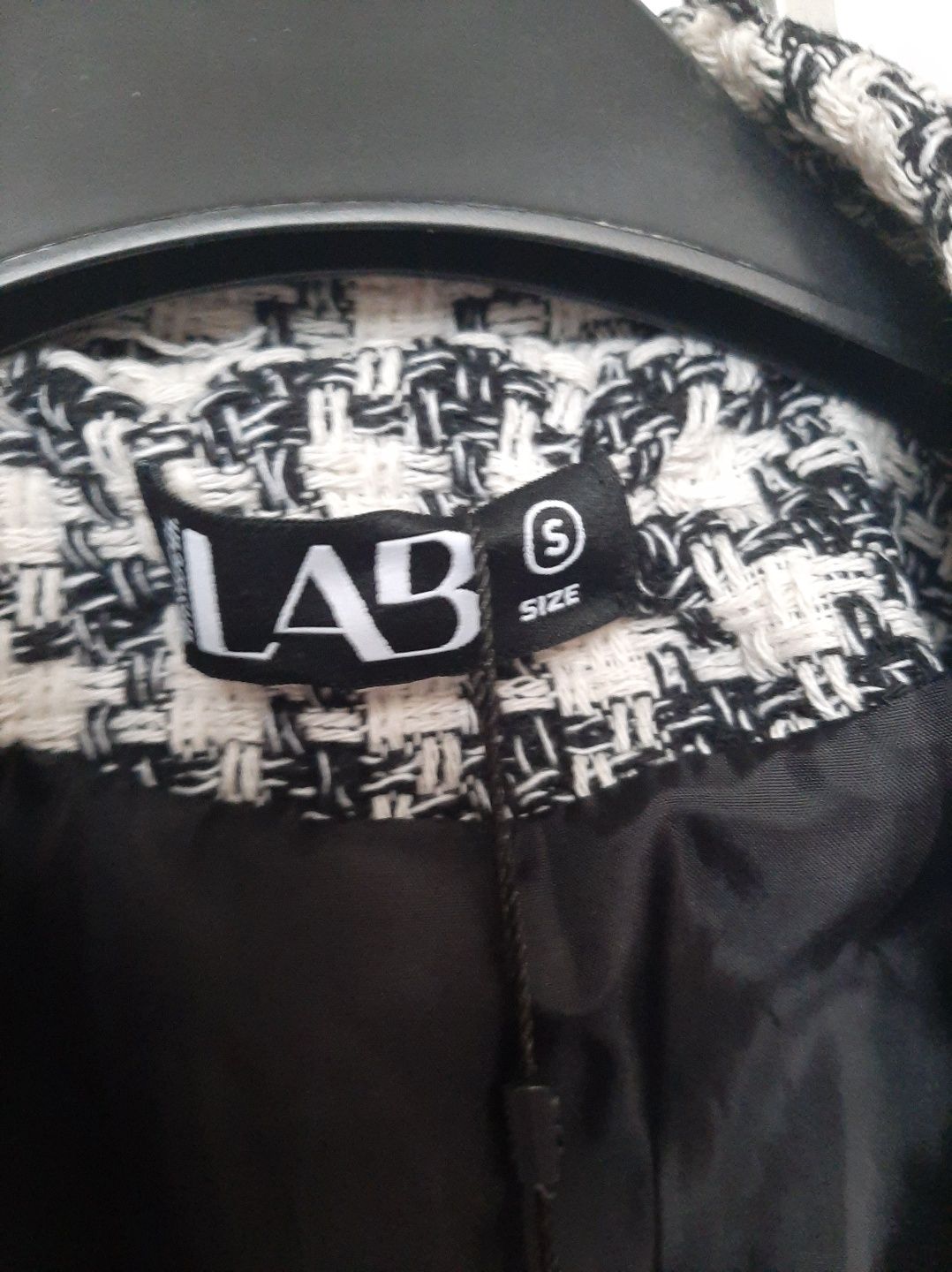 Answear Lab Nowy żakiet chanelka pepitka S