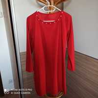 Piękna czerwona sukienka święta S/M