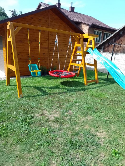 Huśtawka ogrodowa plac zabaw