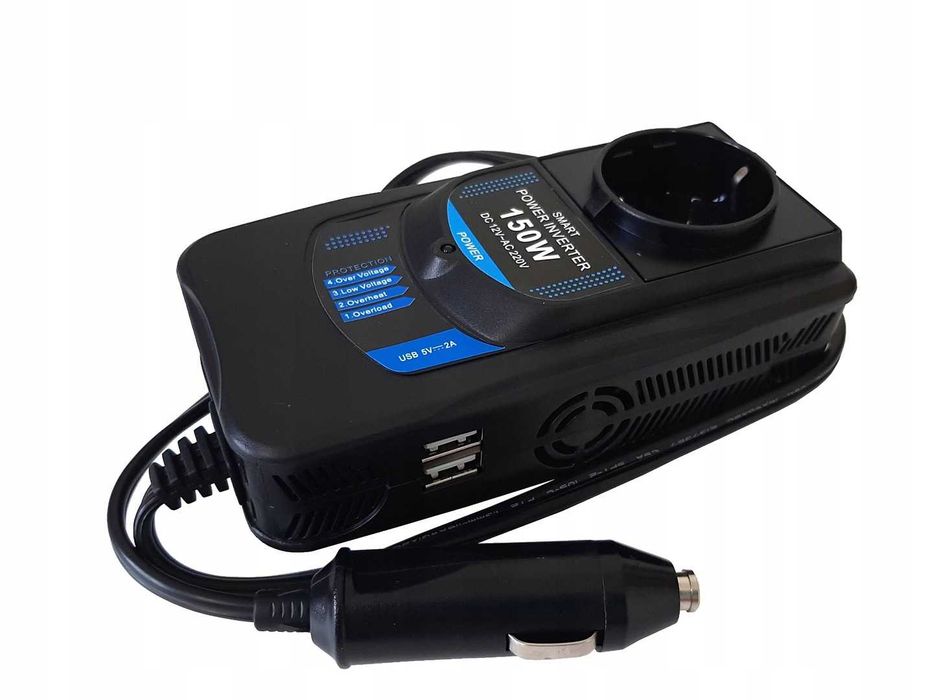 Przetwornica napięcia 12V-230V 150/300W