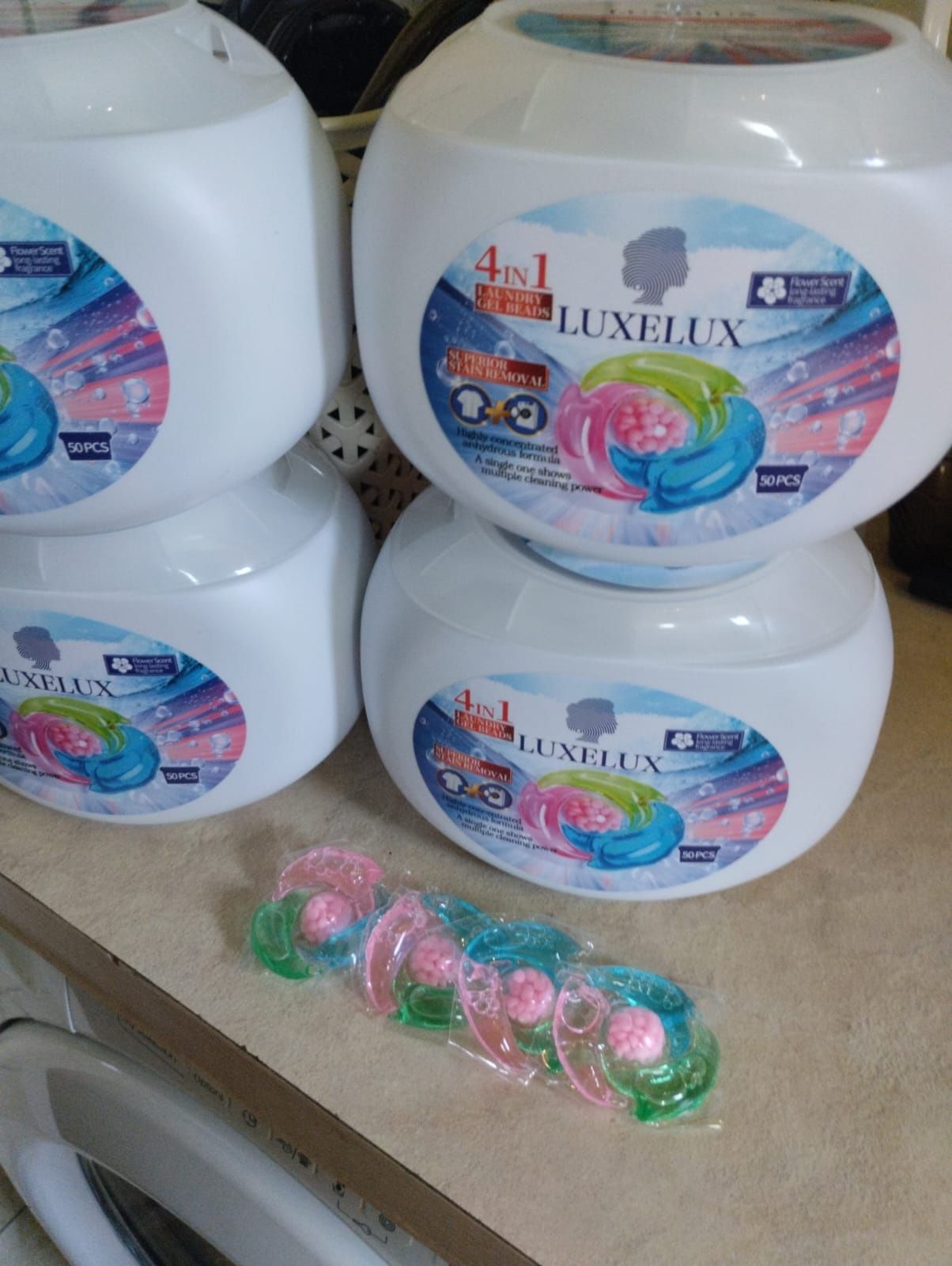 Kapsułki do prania Luxelux 50sztuk