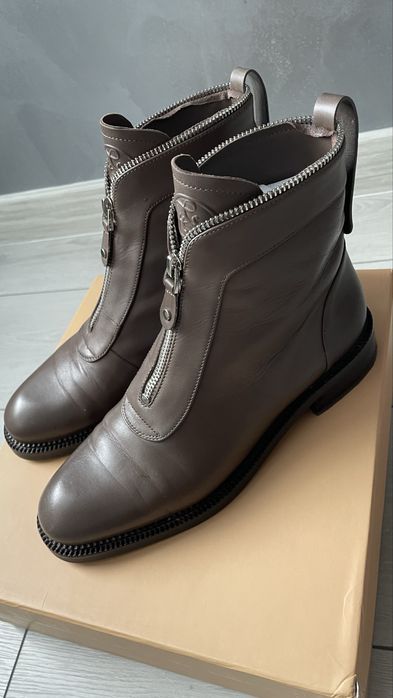 Напів чоботи шкіряні