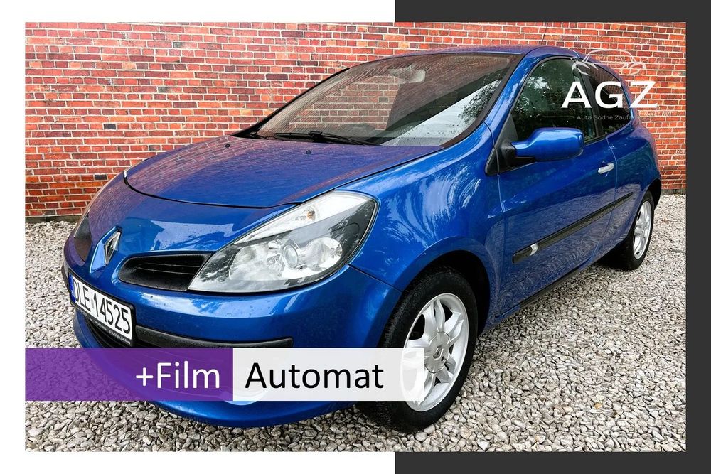 Renault Clio automat klima Hak Warszawa gwarancja w cenie! #VKRK