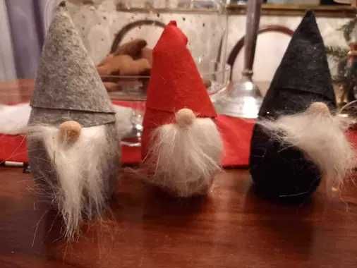 Mikołaje świąteczne, ozdoby Boże Narodzenie