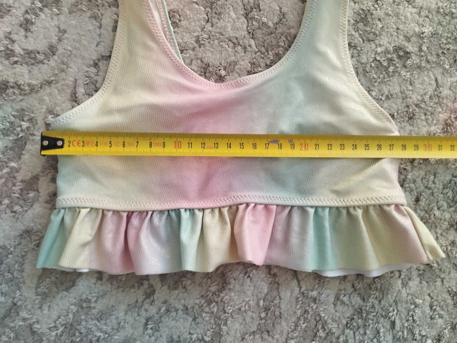 Kostium kąpielowy 2-częściowy dla dziewczynki r. 122/128, H&M