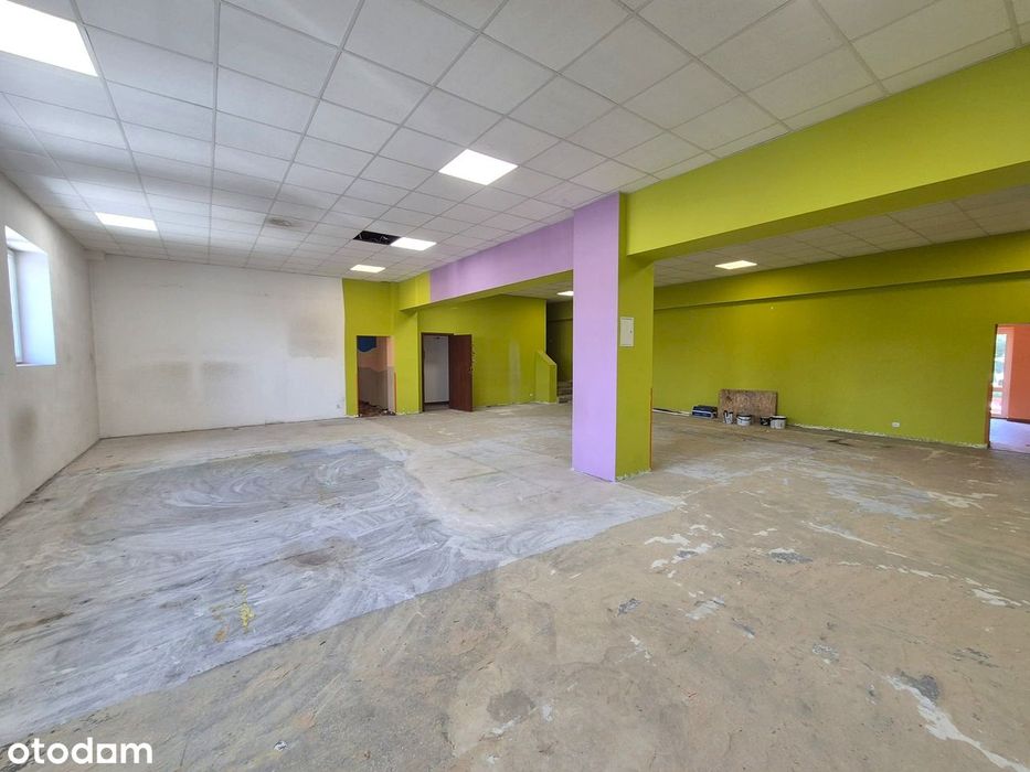Lokal usługowy 300 m² na parterze z ogrzewaniem