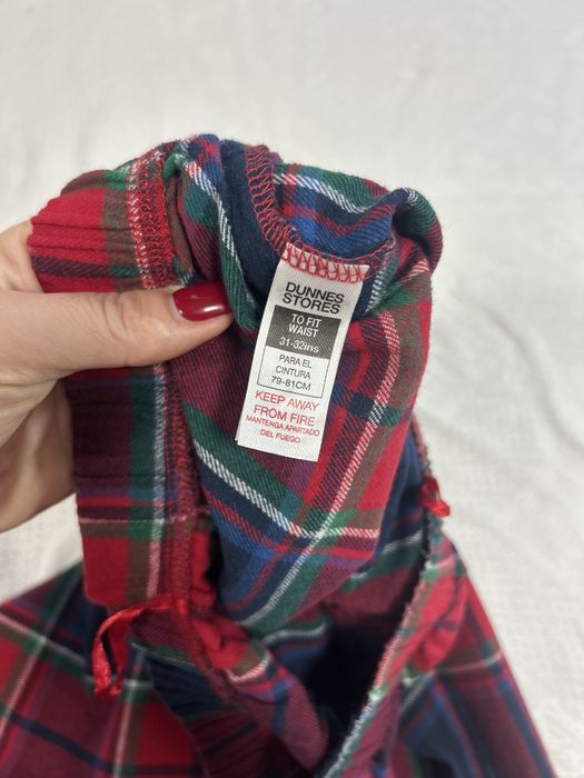 Штани для дому, сну в клітинку розмір xs-s