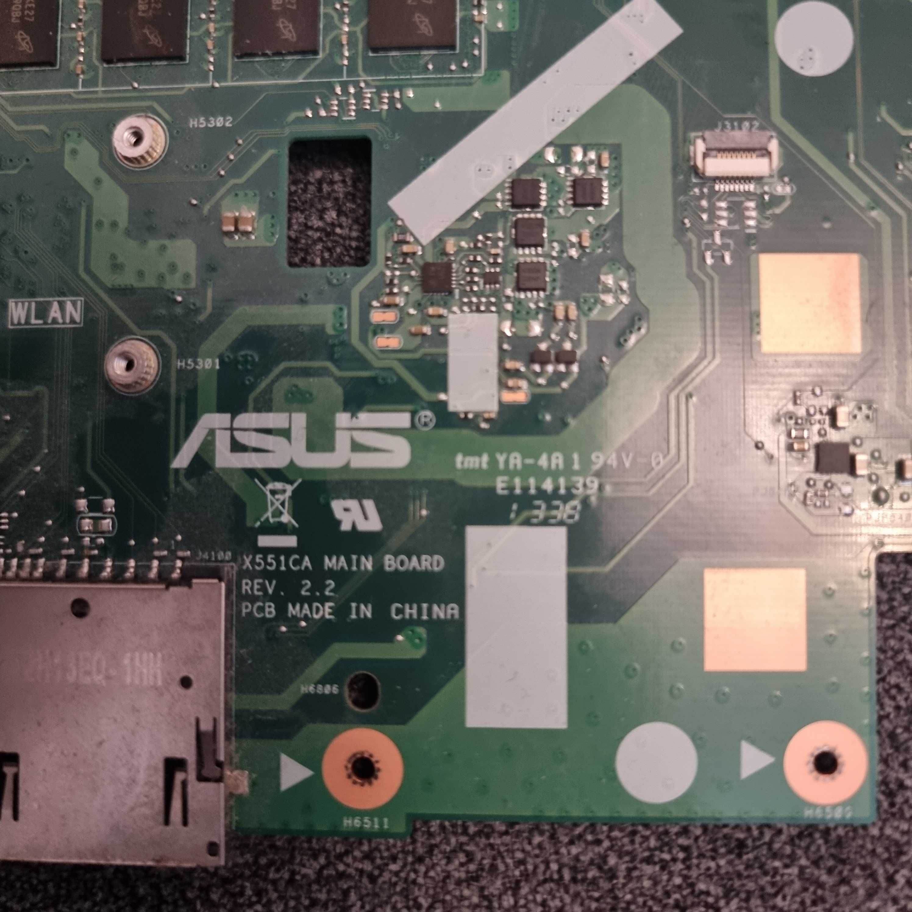 Płyta Główna do laptopa Asus X551ca