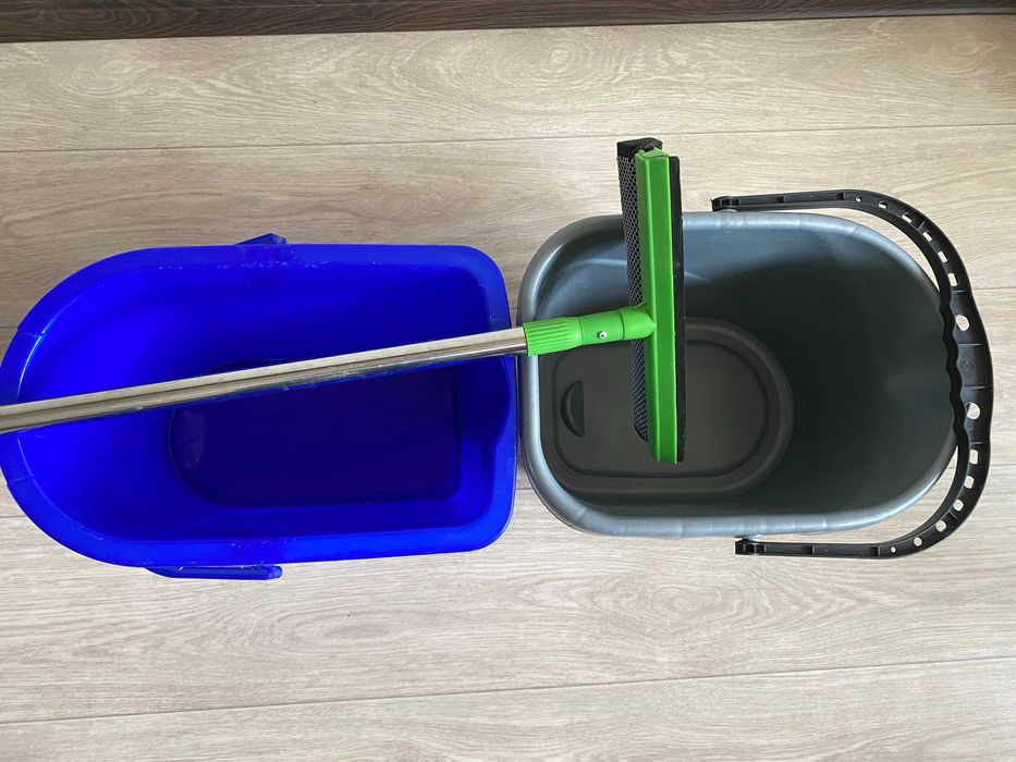 Відро пластмасове господарське без кришки прямокутне