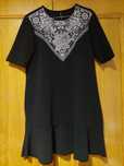 Vestido preto stradivarius