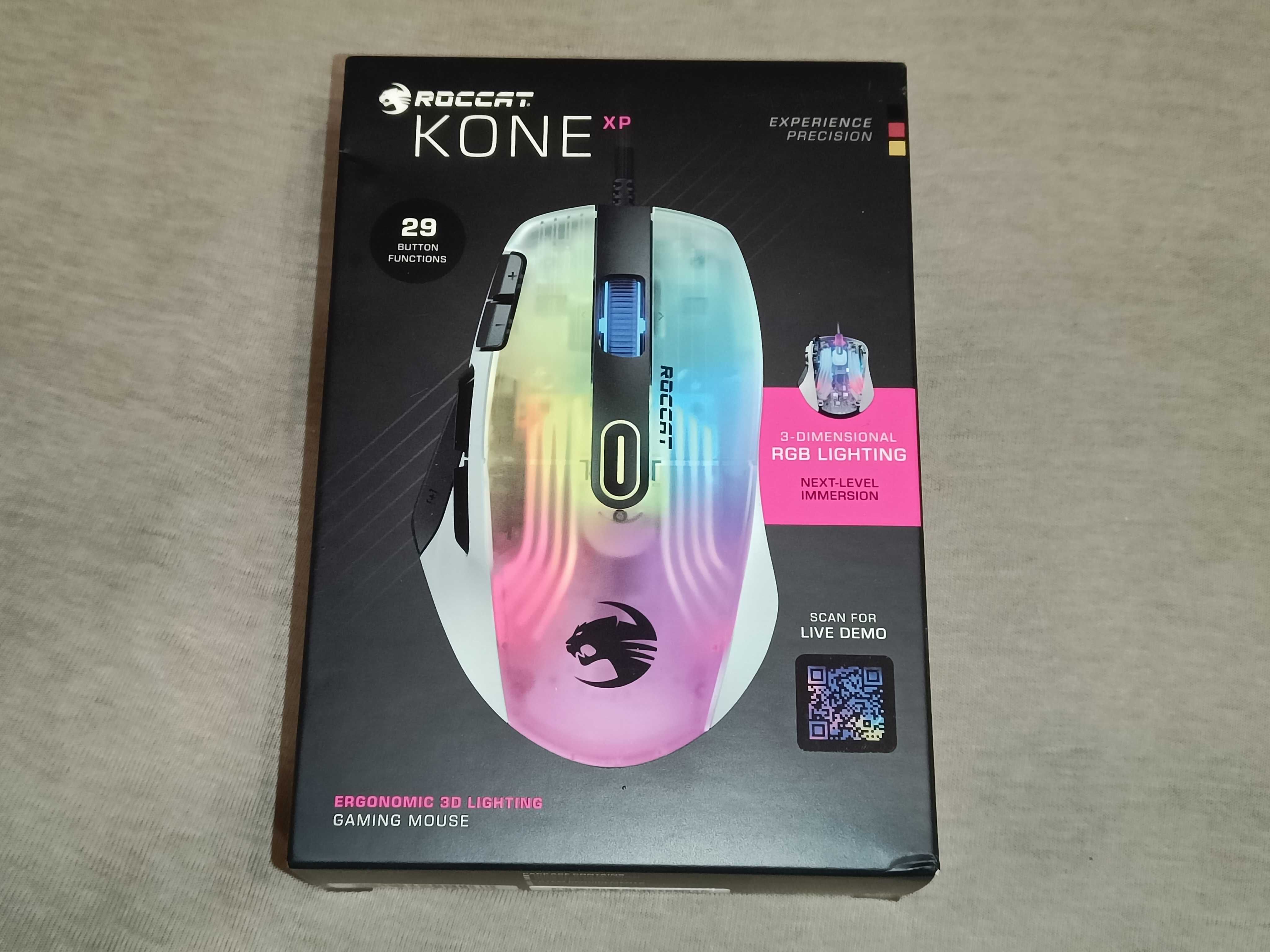 Mysz Roccat Kone XP Biała - Nowa