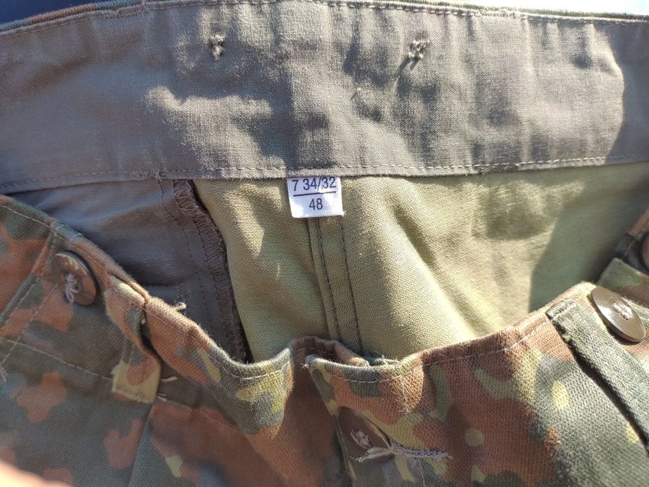 Spodnie BW Flecktarn, rozmiar 48, KOHLER, nowe!