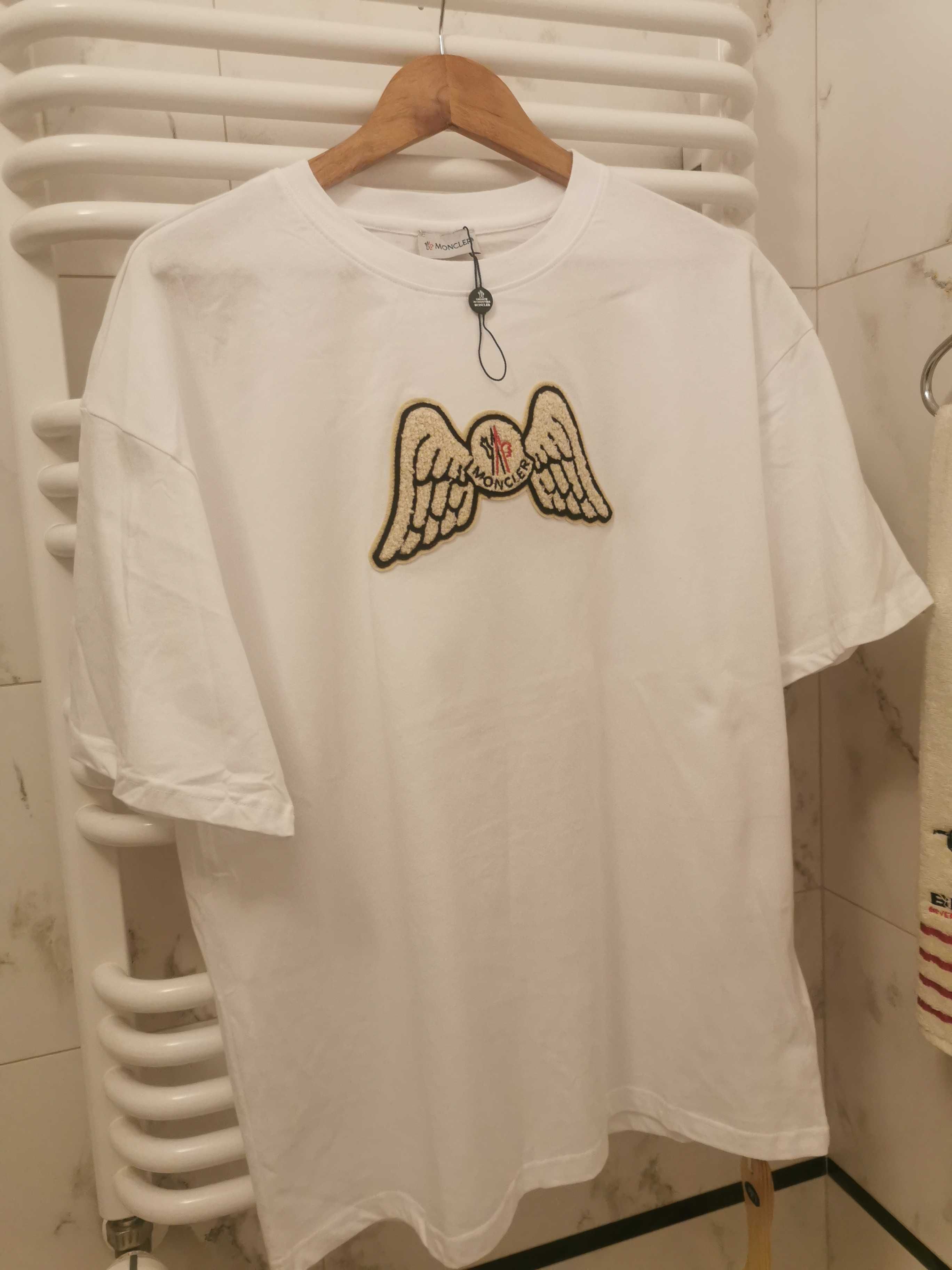 Męski t-shirt Moncler X Palm Angels