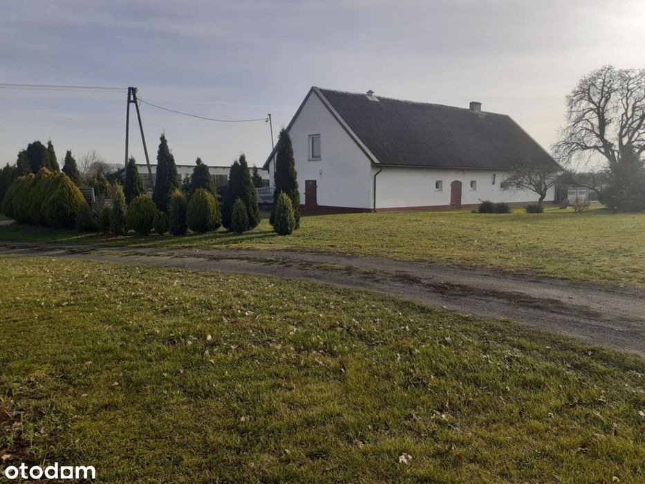 Sprzedam działkę rolną zabudowaną domem i budynkami gospodarczymi