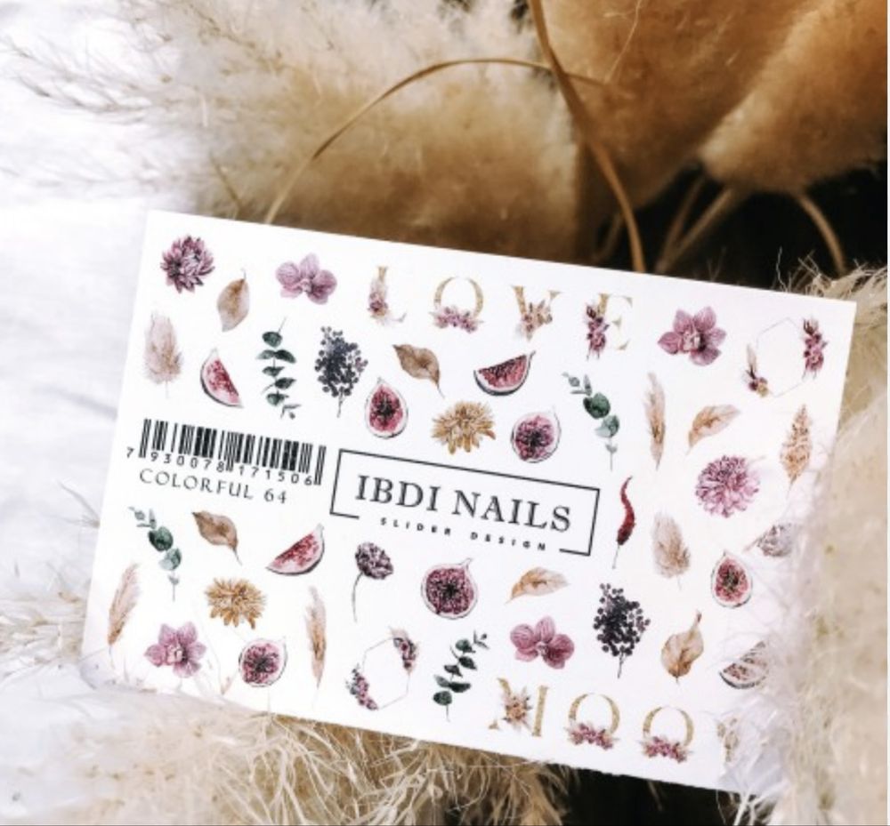 Продам слайдери для нігтів IBDI nails, слайдеры для ногтей, дизайн,