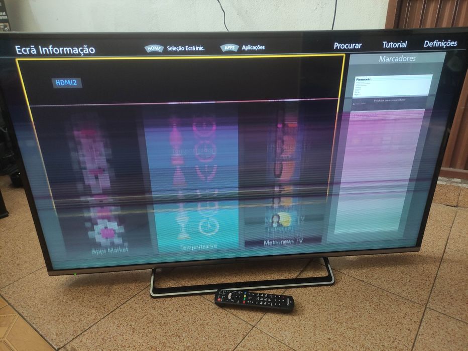 TV Panasonic 49DS500E (49") para peças