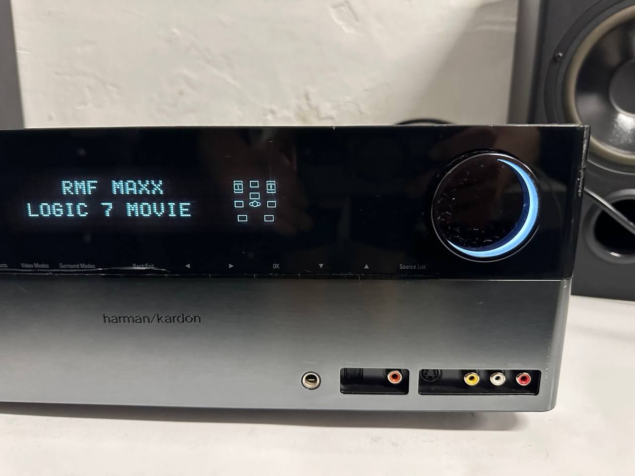 7.1 amplituner A/V Harman Kardon AVR 355, HDMI , USB, 
Wymiary: Harman