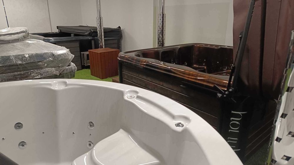 Balia ogrodowa Premium | gorąca beczka ruska bania hot tube jacuzzi