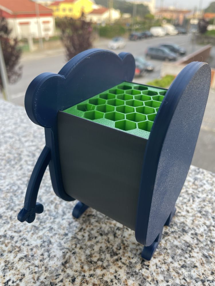 Porta lapis impressao 3D