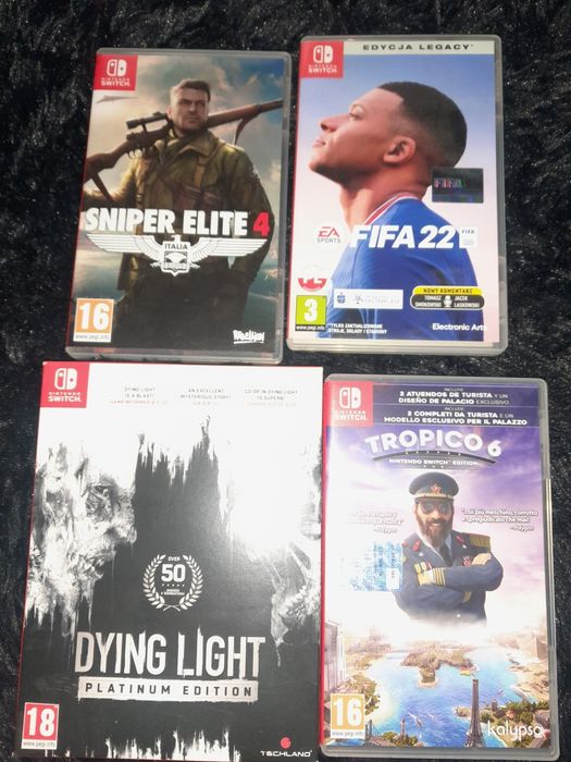 Nintendo switch z grami