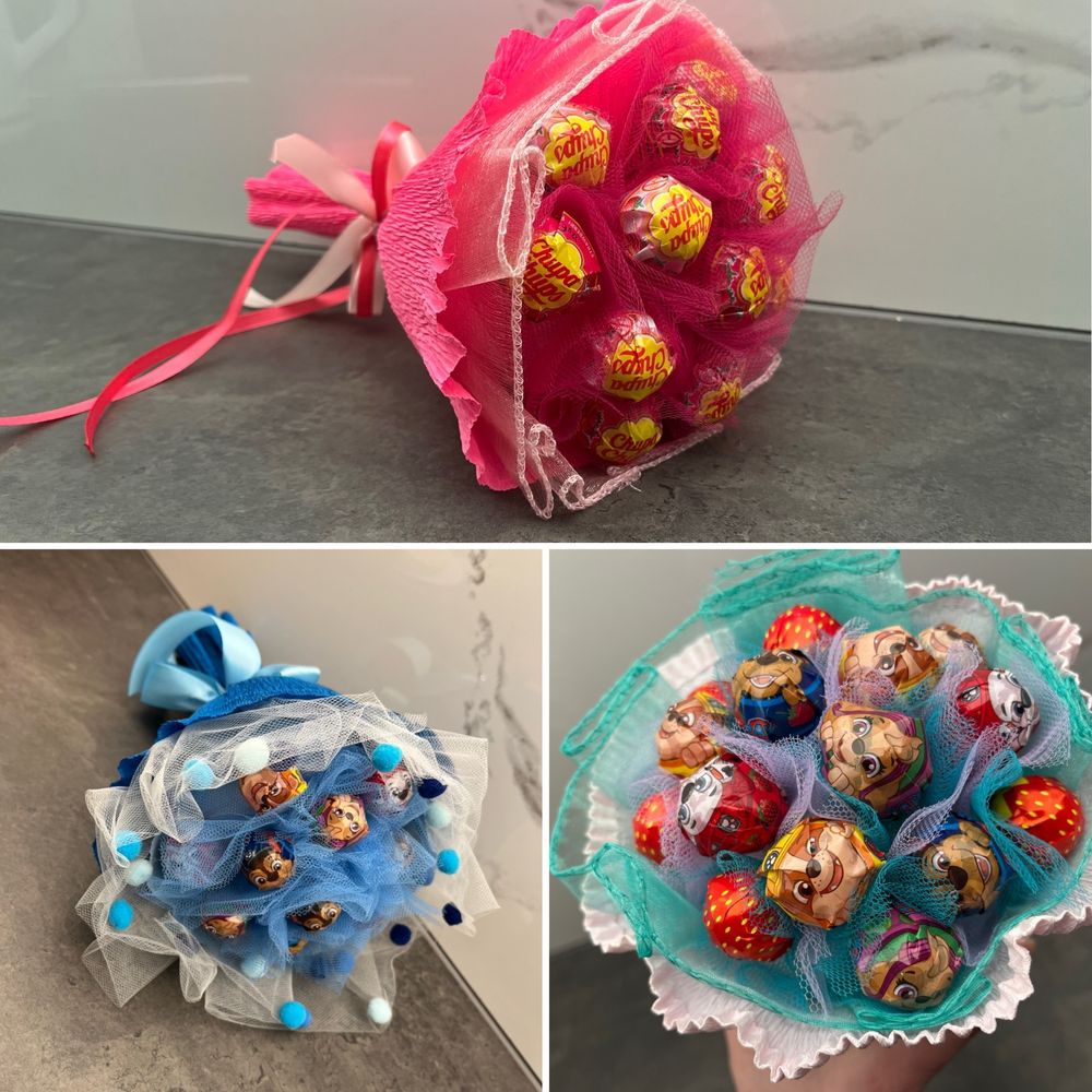 Bukiet z lizaków prezent chupa chups