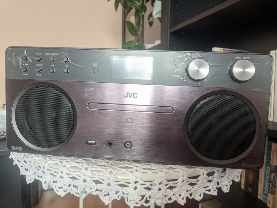 Odtwarzacz cd, BT, DAB, radio JVC RD-D90