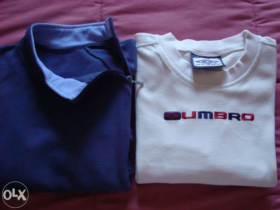 Lote de dois polares de menino 8 anos