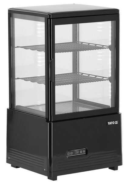 Witryna chłodnicza 59 l 46x41x82 czarna 60 Yato YG-05050 lodówka