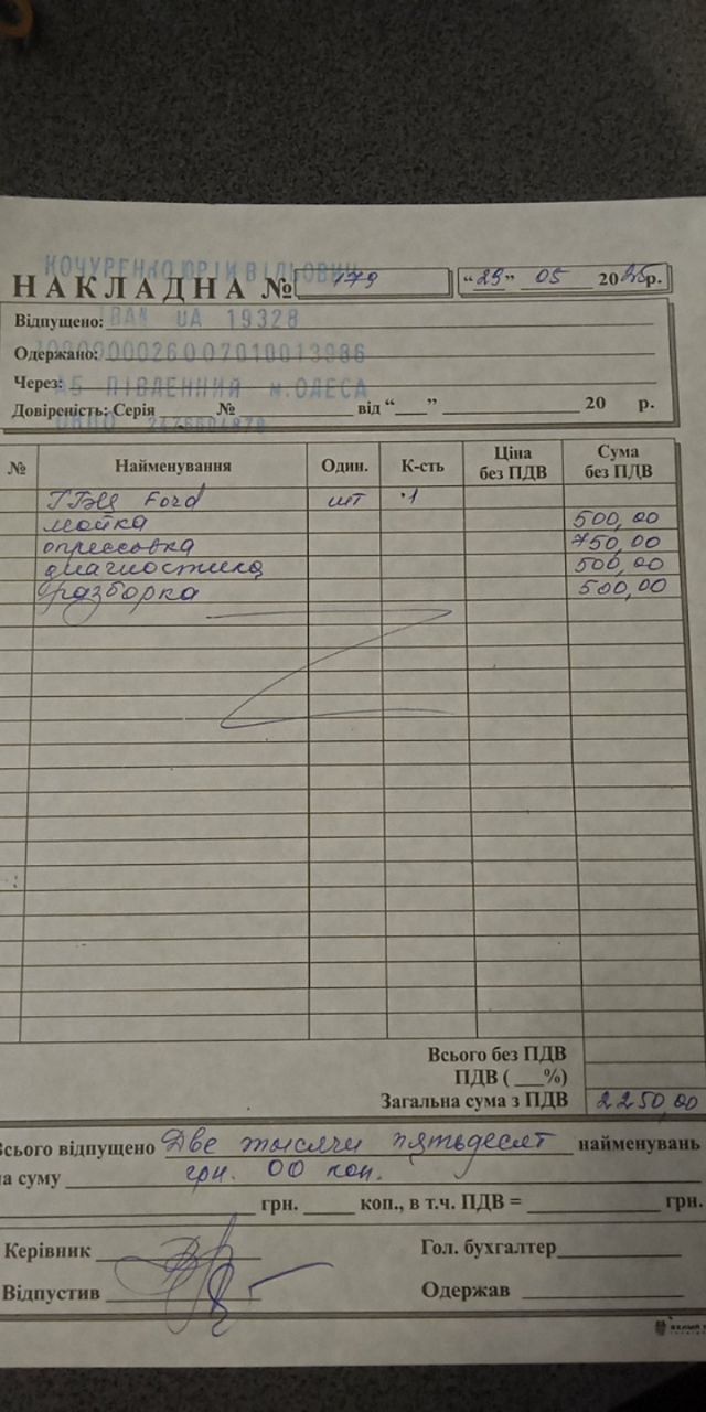Головка форд 2.5 транзит до 2000г.в