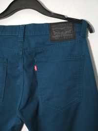 Levi's 511 jeans spodnie jeansowe morskie W32 L32