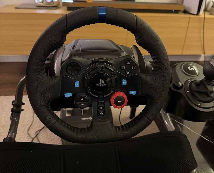 Logitech G29 + Pedais + Shifter + Playseat Challenge X (PS4/PS5/PC)