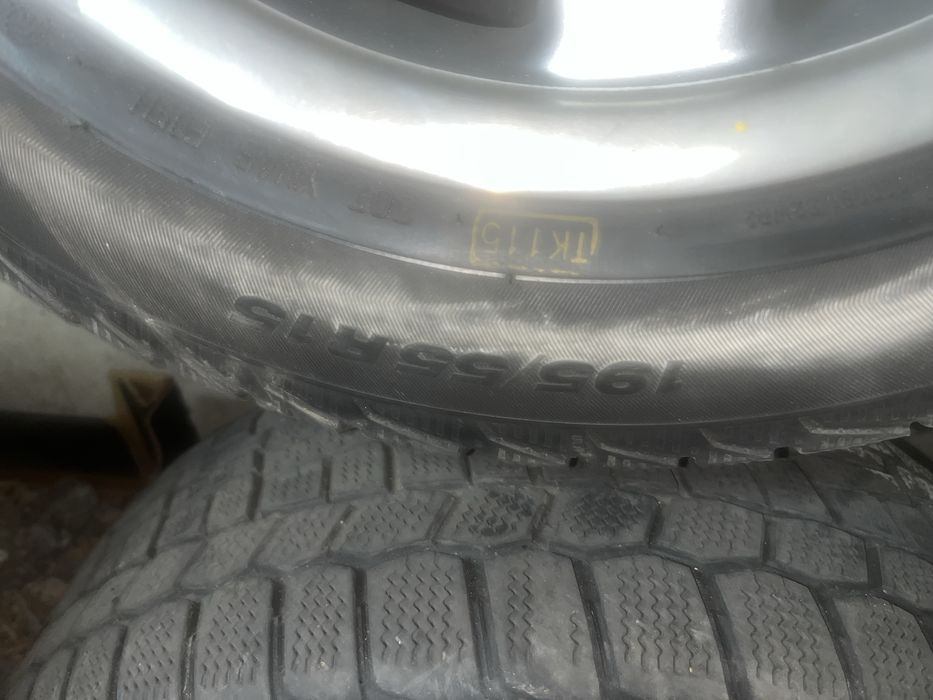 Диски Borbet + резина 15/4/100 ваз/део/шевроле