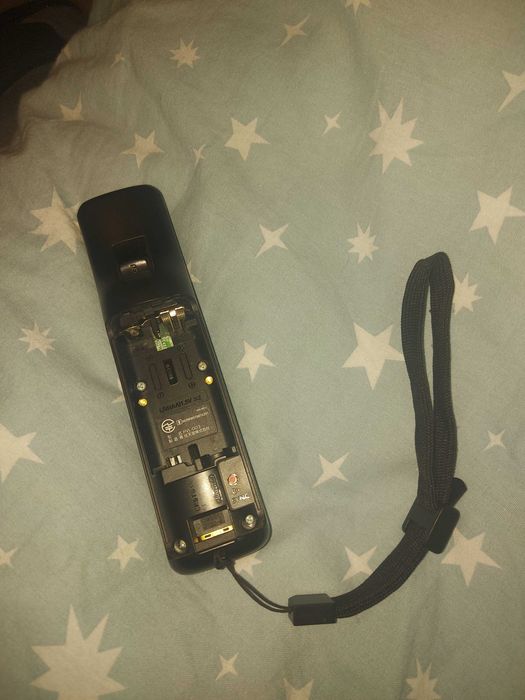 Oryginalny pilot Wii Remote Czarny do Nintendo Wii