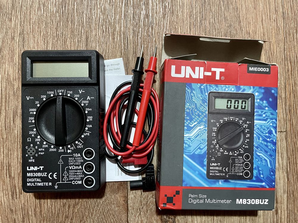 UNI-T m830buz оригинал мультиметр unit