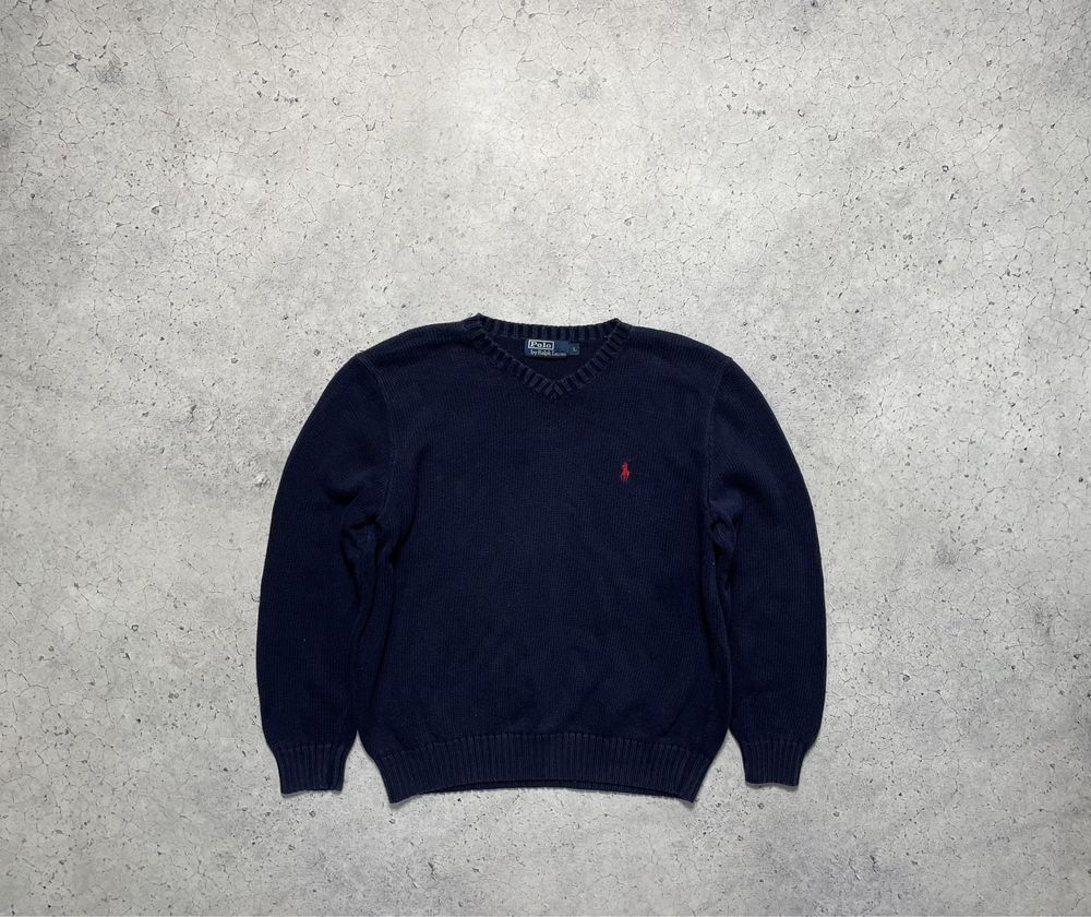 Мужская Кофта Свитер Polo Ralph Lauren Vintage M-L PRL Knitted