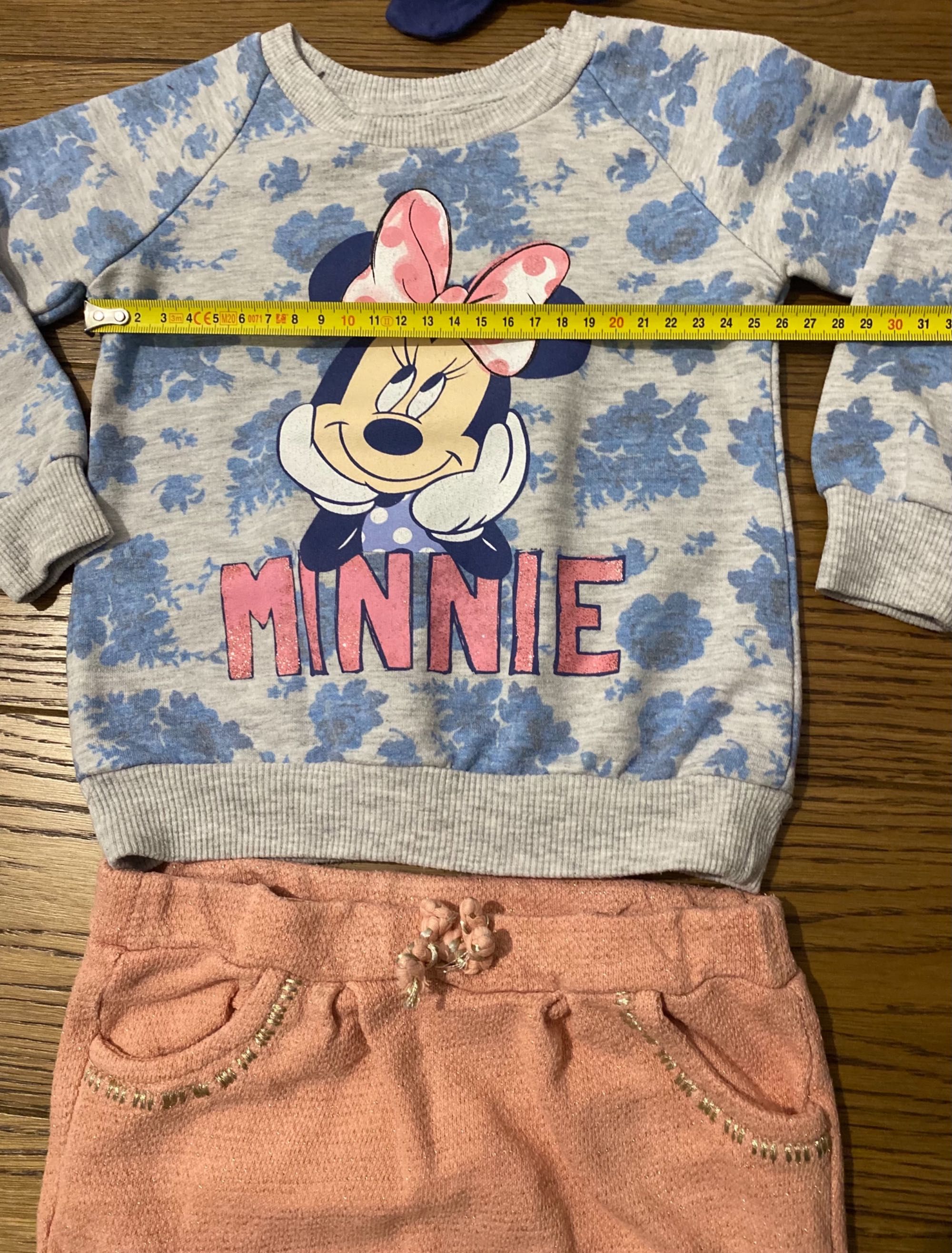 Bluza Myszka Minnie spodnie dresowe miękkie Tape à L’oeil 80 cm