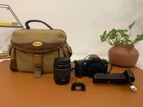 Canon 3000 com lente e acessórios