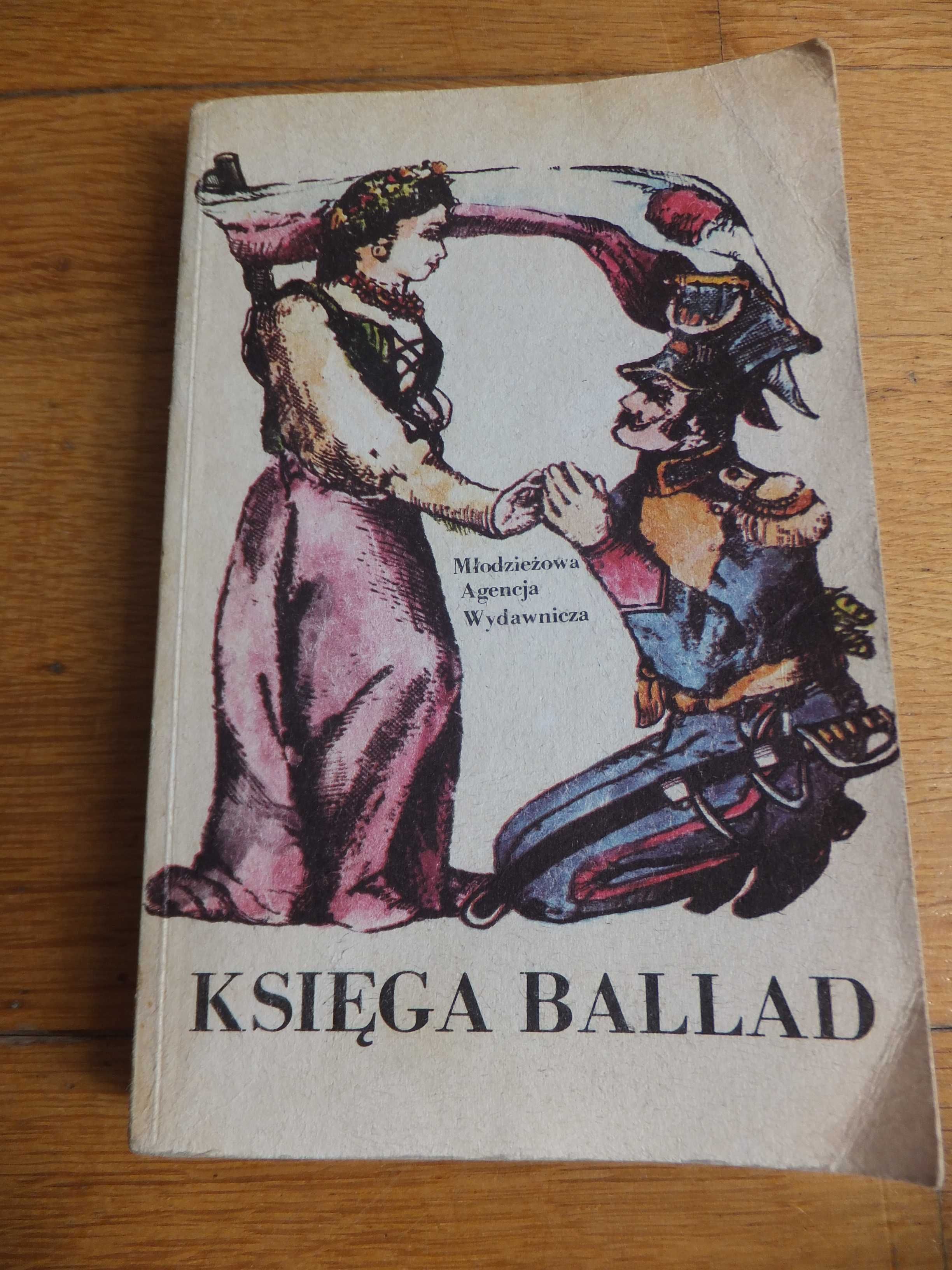 Książka Księga Ballad Małgorzata Baranowska antologia 1988