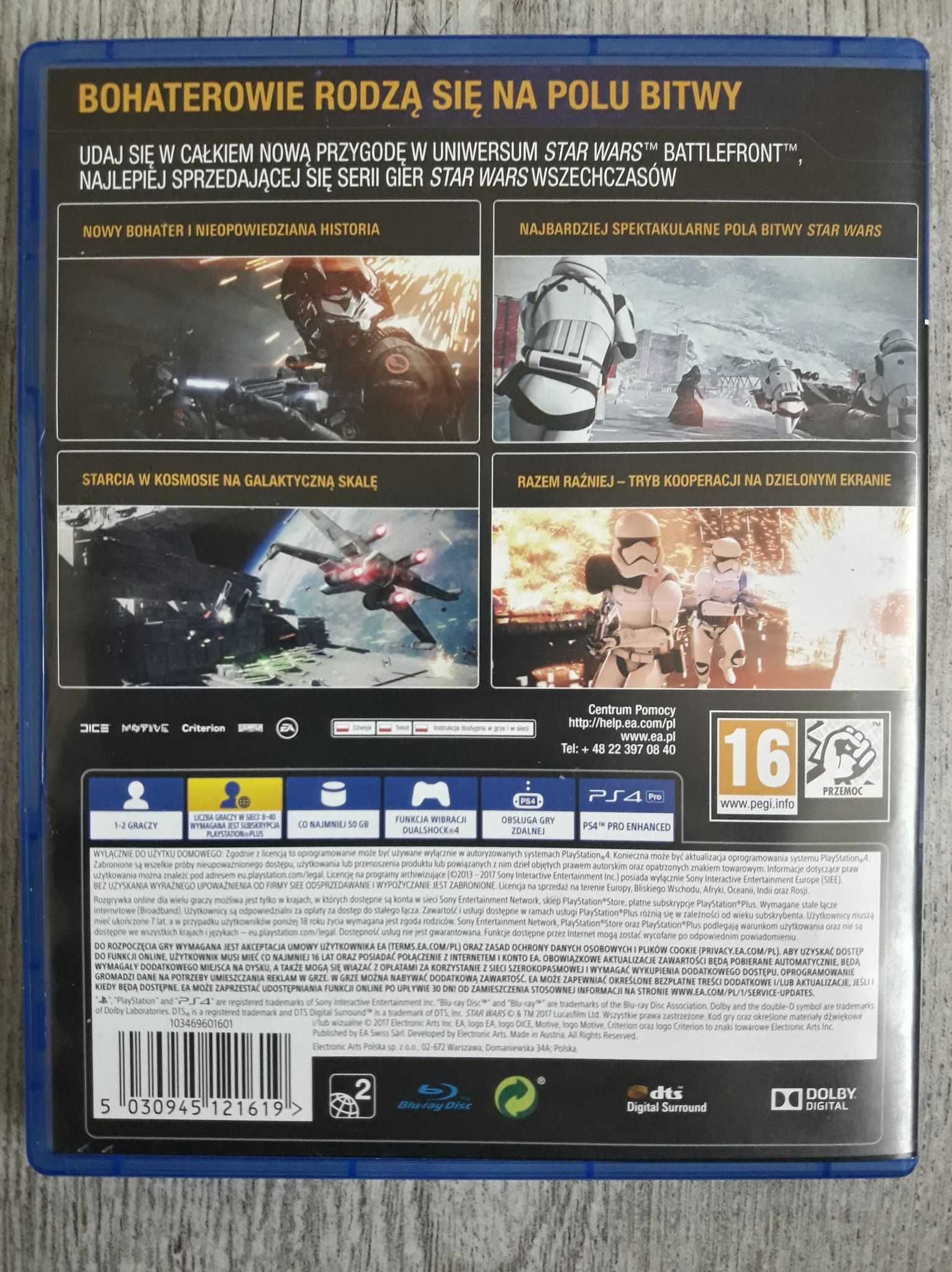 Gra Star Wars Battlefront 2 Polska Wersja PS4/PS5 Playstation