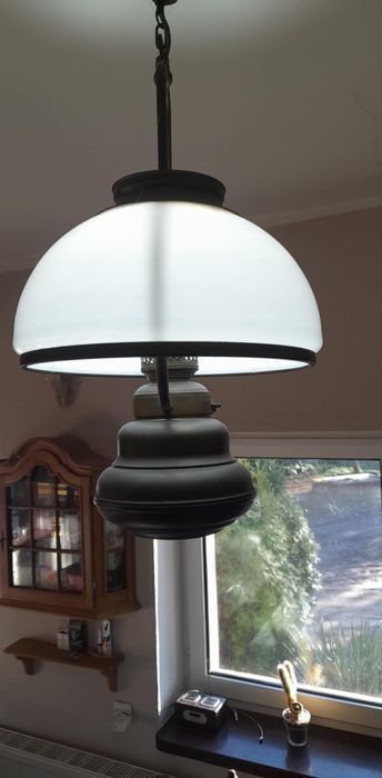 Miedziana lampa holenderska