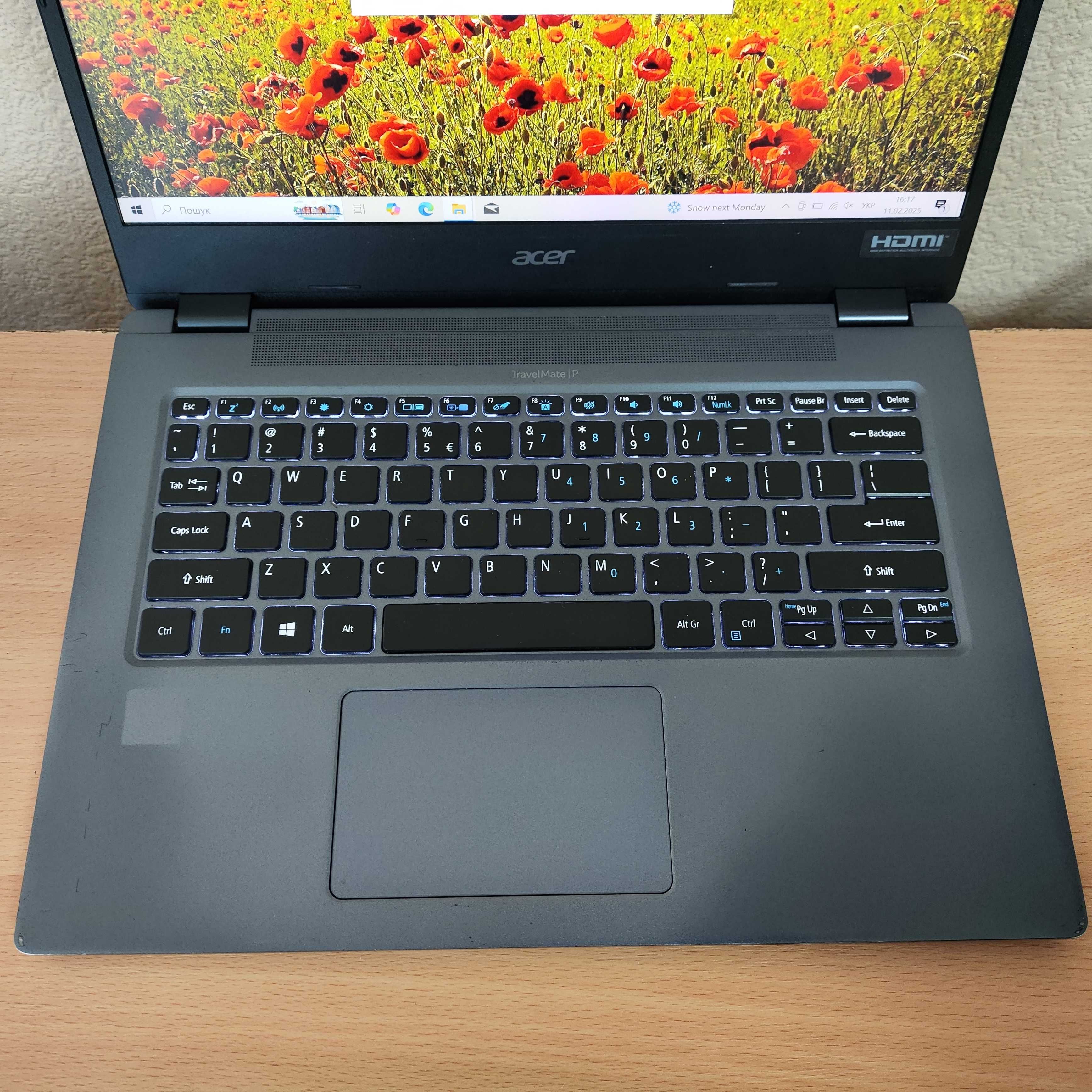 Акція! Acer TRAVEL P414-51 14"FullHD IPS Intel i5-1135G7/8GB/256GB SSD