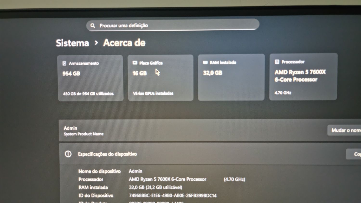 Setup gaming completo