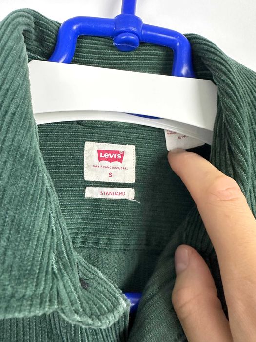 Koszula Sztruksowa Levis Strauss męska r. S