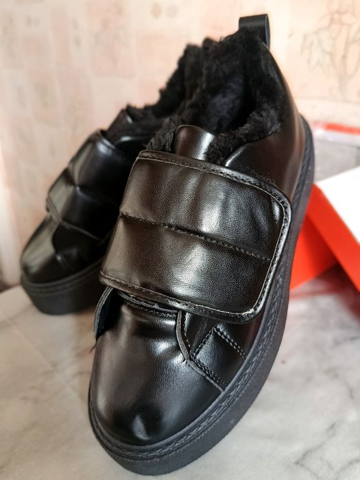 Утеплені лофери 37 розмір