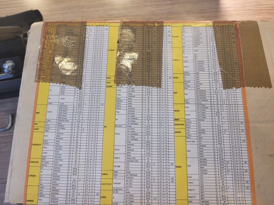 Uchwyty do bagażnika dachowego  DROMADER D-1