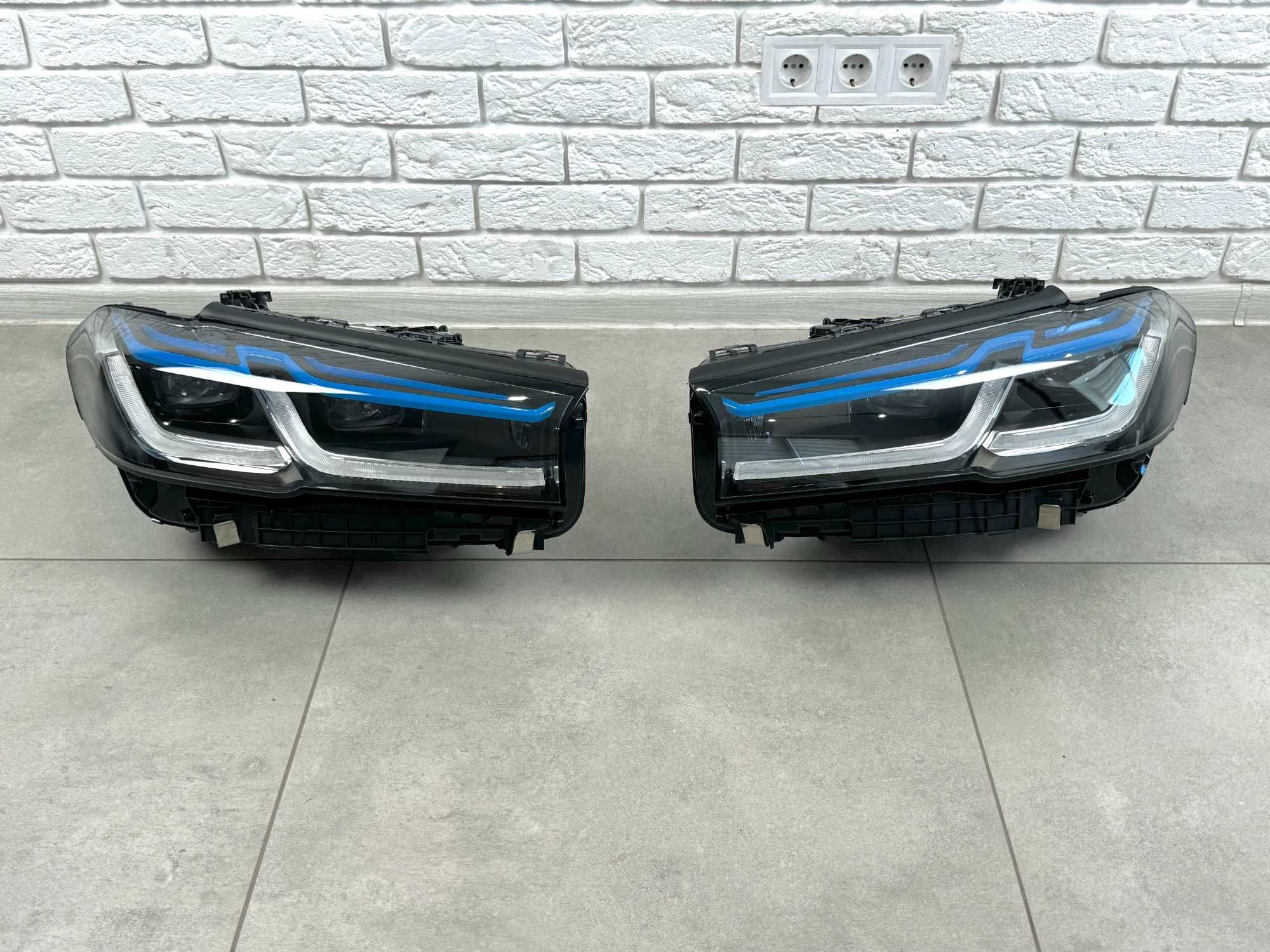 Обвес BMW 5 G30 2020+ бмв Г30 5 бампер пороги фары ноздри стопы фонари