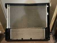 Chlodnice intercooler +wentylator komplet BMW X3 G01 x4 02 2,0 d