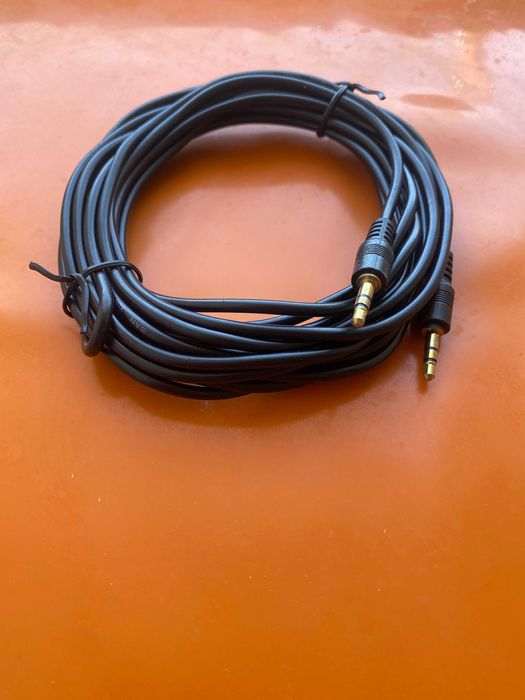 Кабель 5 метрів Jack-Jack (AUX to AUX) 3.5 mm подовжувач для звуку