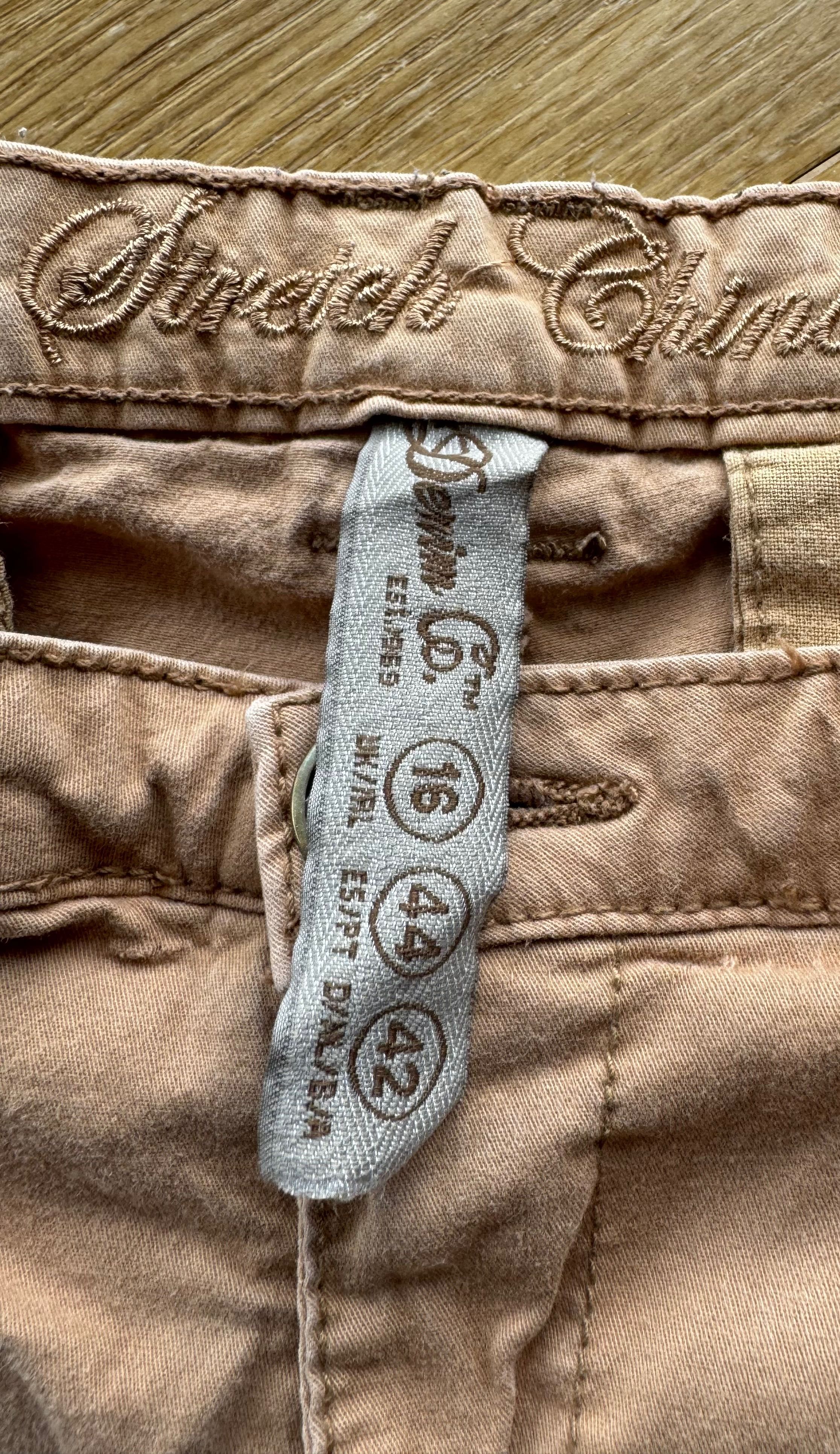 Chinosy spodnie beżowe Denim 16/44/XXL